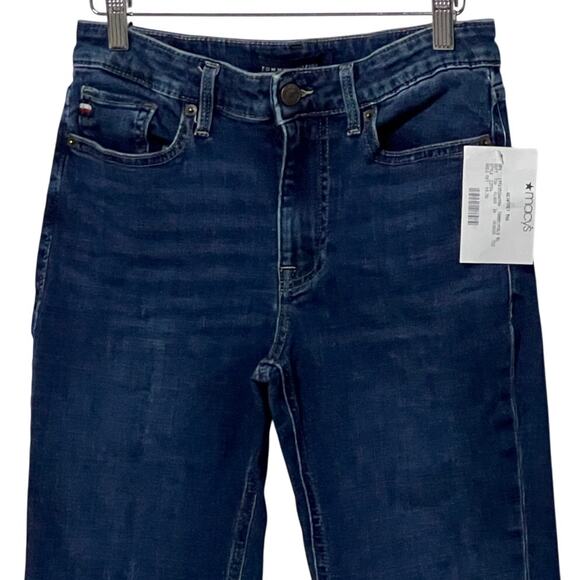 TOMMY HILFIGER JEANS WOMENS SIZE 6 FLEX CLASSIC STRAIGHT LEG ANKLE STRETCH - Picture 6 of 12